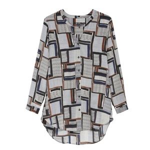 NIC + ZOE Falling Cube Blouse from Texas by Ciao